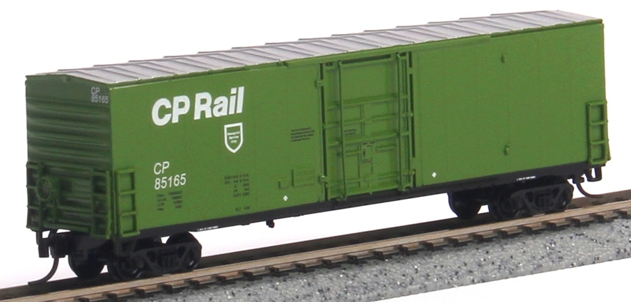 N Scale - True Line Trains - 600067 - Boxcar, 50 Foot, Newsprint - Canadian Pacific - 85263