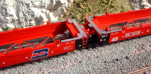 N Scale - N Scale Kits - NS020-48 5-car Kit - Container Car, Well - Various
