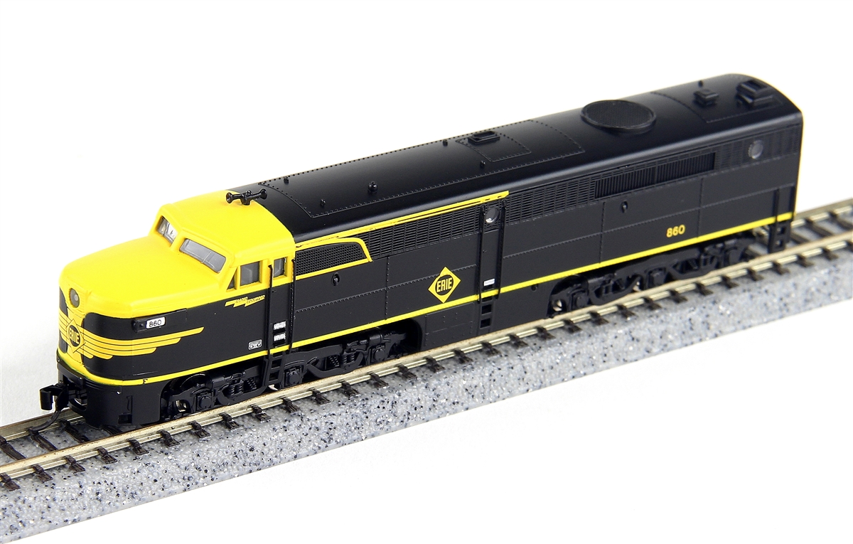 N Scale - Broadway Limited - 3385 - Locomotive, Diesel, Alco PA/PB - Erie - 860