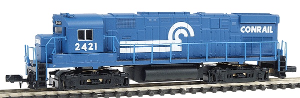 N Scale - Life-Like - 7656 - Locomotive, Diesel, Alco C-424 - Conrail - 2421