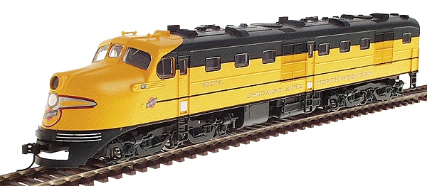 N Scale - Life-Like - 7702 - Locomotive, Diesel, Alco DL-109 - Ch...