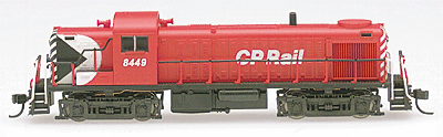 N Scale - Atlas - 42029 - Locomotive, Diesel, Alco RS-3 - Canadian Pacific - 8449