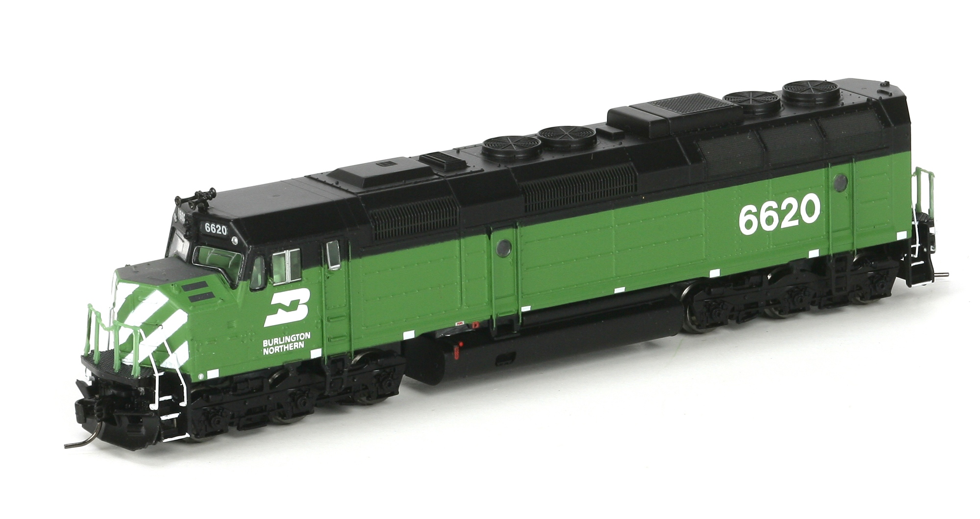 N Scale - Athearn - 22412 - Locomotive, Diesel, EMD F45 - Burlington Northern - 6620