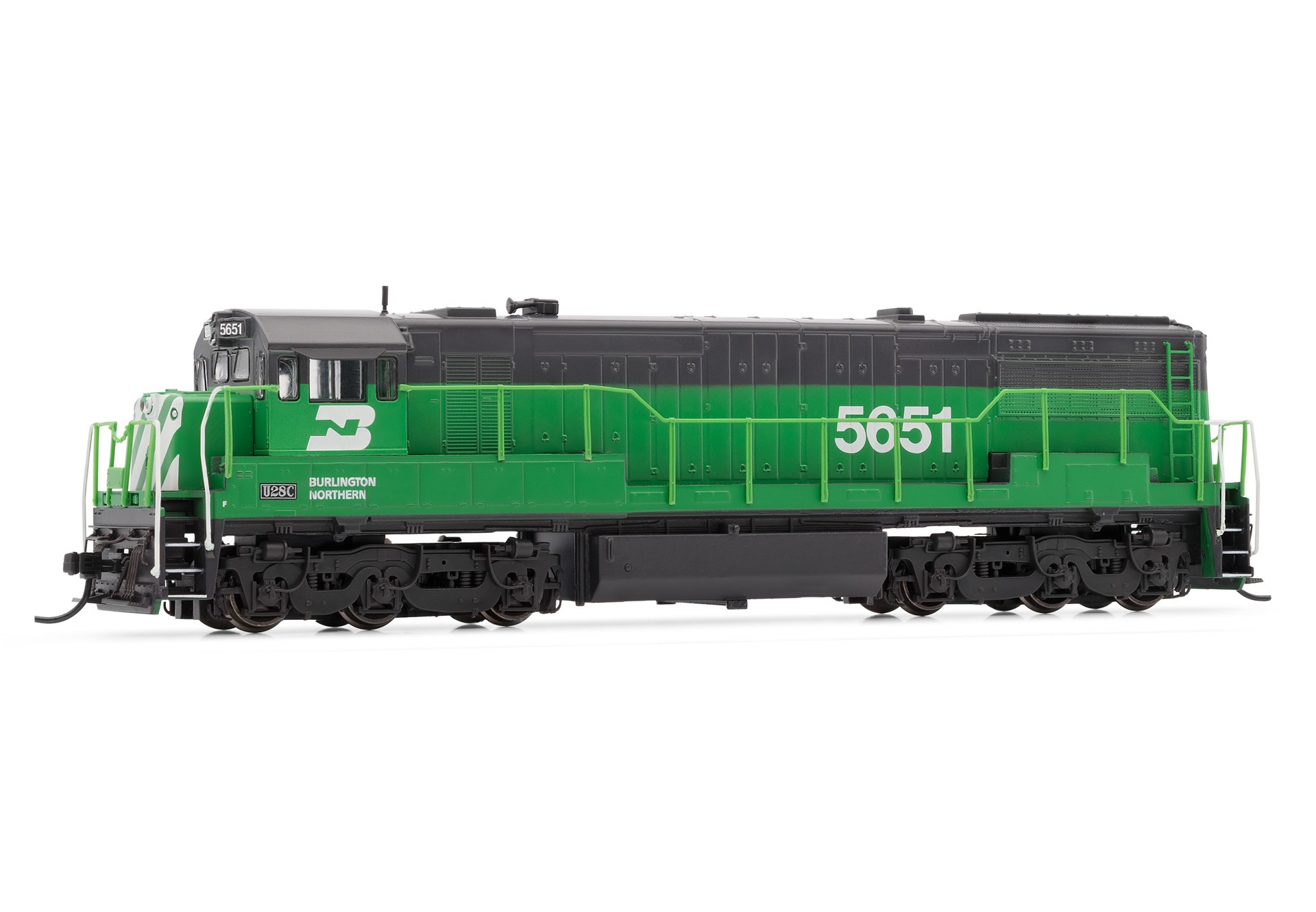 N Scale - Arnold Hornby - HN2316 - Locomotive, Diesel, GE U28C - Burlington Northern - 5651