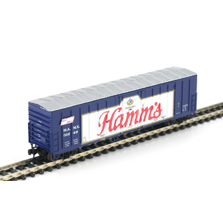 N Scale - Athearn - 10673 - Boxcar, 50 Foot, NACC Insulated - Hamm Brewing - 31249