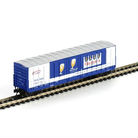 N Scale - Athearn - 10682 - Boxcar, 50 Foot, NACC Insulated - Hamm Brewing - 31214
