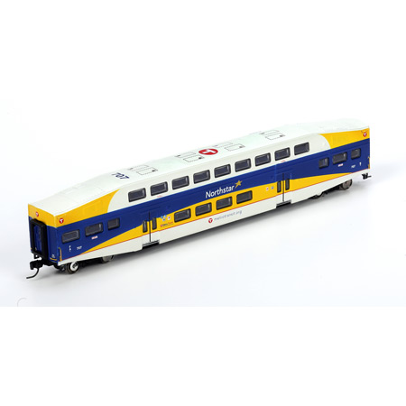 N Scale - Athearn - 10155 - Passenger Car, Commuter, Bombardier Multi-Level - Northstar Commuter