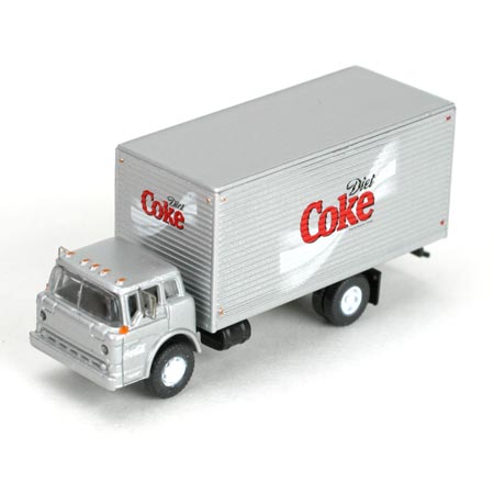 N Scale - Athearn - 10211 - Truck, Ford C-Series - Coca-Cola
