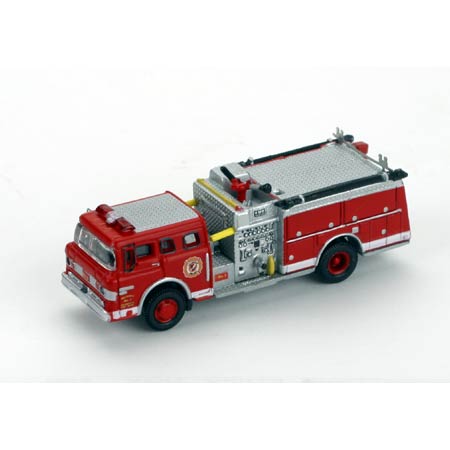 N Scale - Athearn - 10265 - Truck, Ford C-Series - Volunteer Fire
