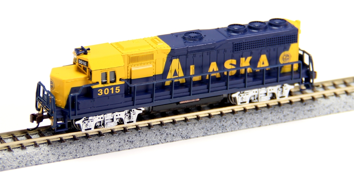 N Scale - Bachmann - 64598 - Locomotive, Diesel, EMD GP40 - Alaska Railroad - 3015