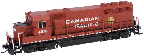 N Scale - Atlas - 53490 - Locomotive, Diesel, EMD GP40 - Canadian Pacific - 4616