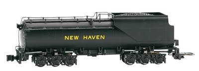 N Scale - Bachmann - 89454 - Vanderbilt Tender - New Haven
