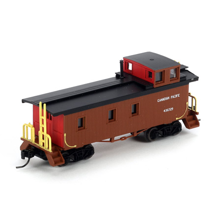 N Scale - Athearn - 11516 - Caboose, Cupola, Wood - Canadian Pacific - 436729