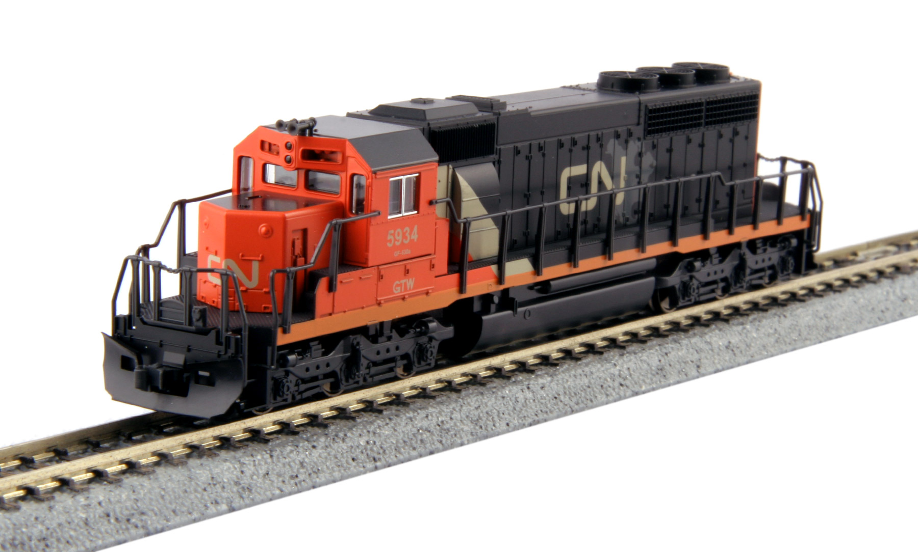 N Scale - Kato USA - X402E-CN5934 - Locomotive, Diesel, EMD SD40-...