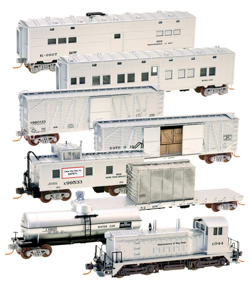 N Scale Micro Trains 993 01 090 Mow Set 2 Maintenance Of
