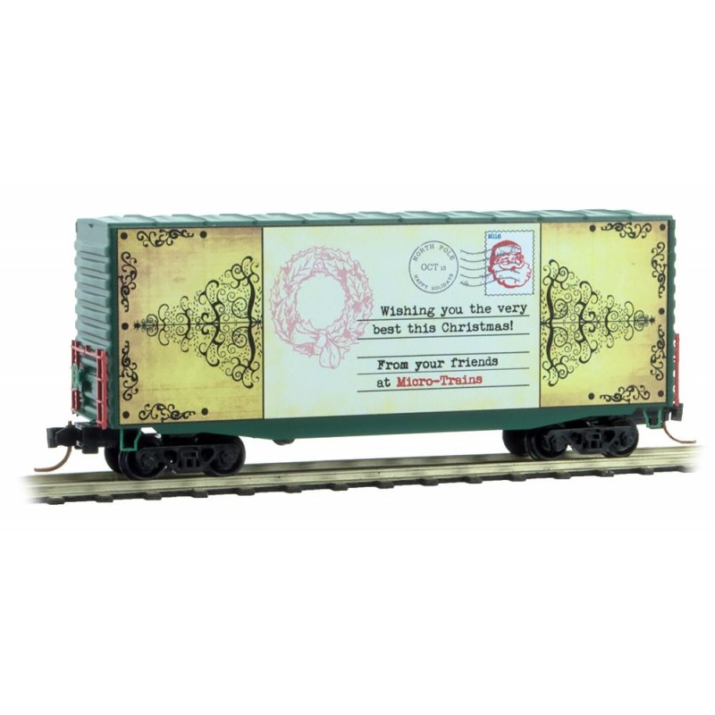 N Scale - Micro-Trains - 101 00 817 - Boxcar, 40 Foot, Hi-Cube - Micro-Trains Line