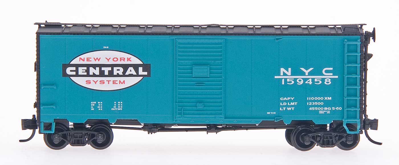 N Scale - InterMountain - 65806-07 - Boxcar, 40 Foot, AAR 1944 - New York Central - 159074