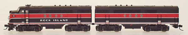N Scale - InterMountain - 69021-02 - Locomotive, Diesel, EMD FT - Rock Island - 89