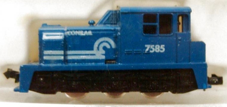 N Scale - Model Power - 7581 - Locomotive, Diesel, Plymouth WDT - Conrail - 7585