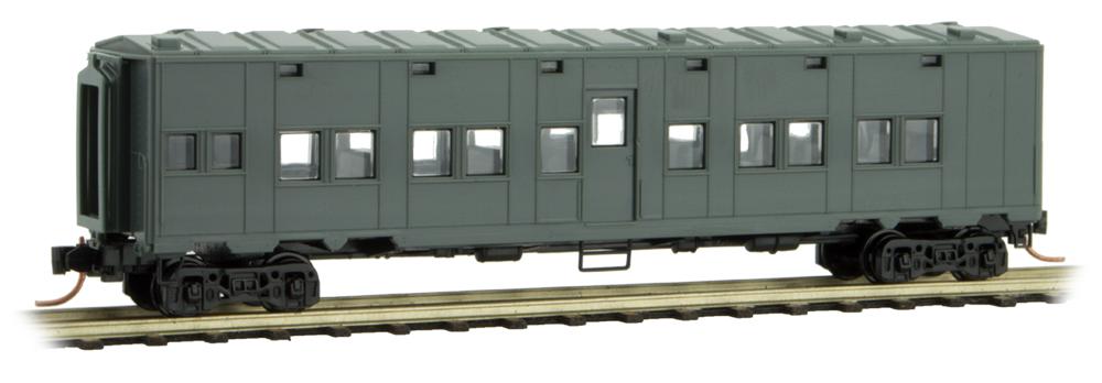 N Scale - Micro-Trains - 116 00 000 - Passenger Car, Troop Transport - Undecorated