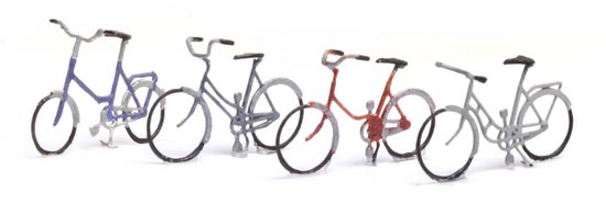 N Scale - Artitec - 316.036 - Bicycles, Ladies - Painted/Unlettered