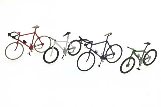 N Scale - Artitec - 316.037 - Bicycles, Mens, Sports - Painted/Unlettered
