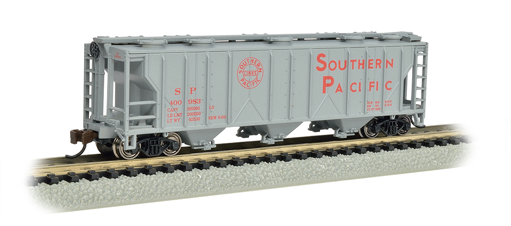 N Scale - Bachmann - 73853 - Covered Hopper, 3-Bay, PS-2 - Southern Pacific - 400983