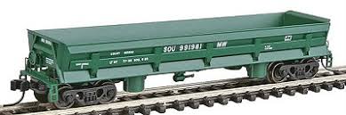 N Scale - Walthers - 932-8635 - Gondola, Difco Dump - Southern - 991942