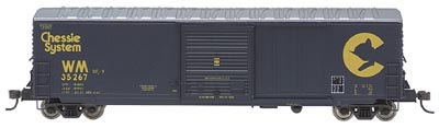 N Scale - Atlas - 45062 - Boxcar, 50 Foot, ACF Precision Design - Chessie System - 35287