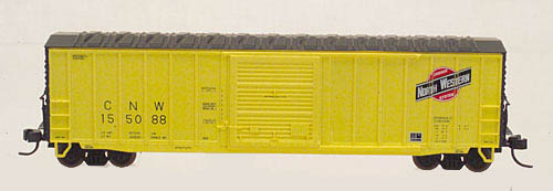 N Scale - Atlas - 45322 - Boxcar, 50 Foot, ACF Precision Design - Chicago & North Western - 155088