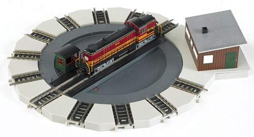 N Scale - Bachmann - 46799 - Track, Turntable, Motorized - Track, N Scale
