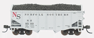N Scale - Atlas - 41182 - Open Hopper, 2-Bay, USRA 55 Ton - Norfolk Southern - 8518