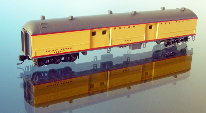 N Scale - Wheels of Time - 257 - Passenger Car, Heavyweight - Union Pacific - 3064