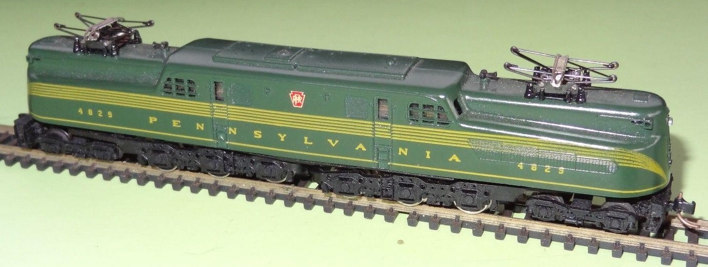 N Scale - Arnold - 0275G - Locomotive, Electric, GG1 - Pennsylvania - 4829