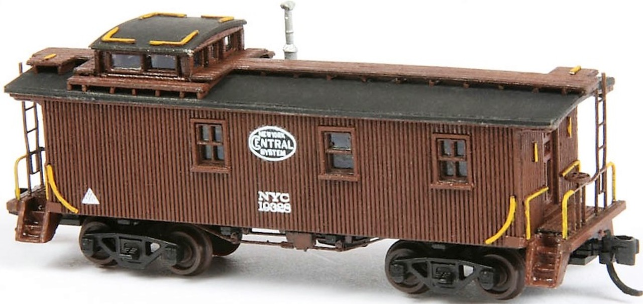 N Scale American Model Builders 601 Caboose, Cupola, Wood