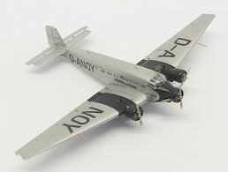 N Scale - Herpa - 019118 - Aircraft, Propeller, Junkers Ju-52 - L...
