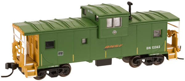 NSE Special Run 17-17 BNSF English French Lettering Extended Vision Caboose 