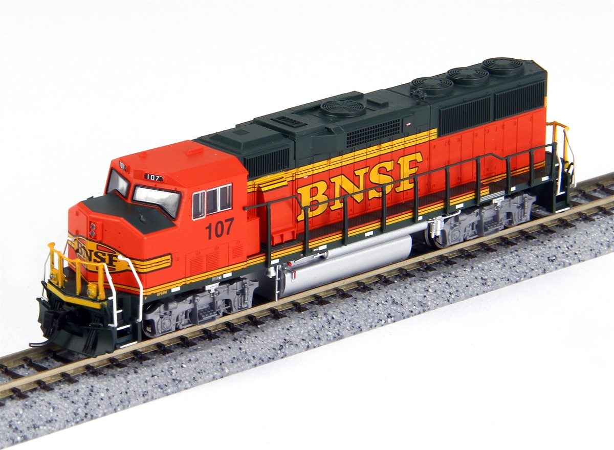 N Scale - Fox Valley - 70505 - Locomotive, Diesel, EMD GP60 - Burlington Northern Santa Fe - 107
