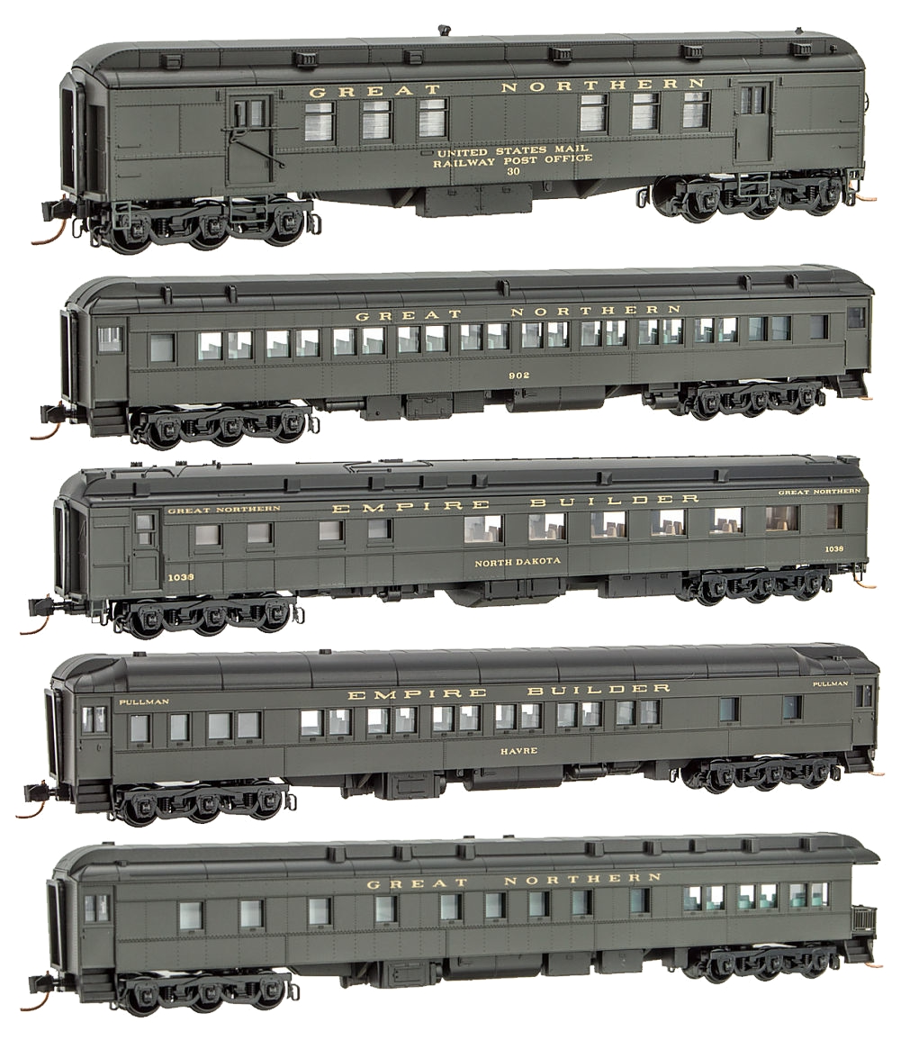 N Scale Micro Trains 993 01 570 Great Northern Heavyweight