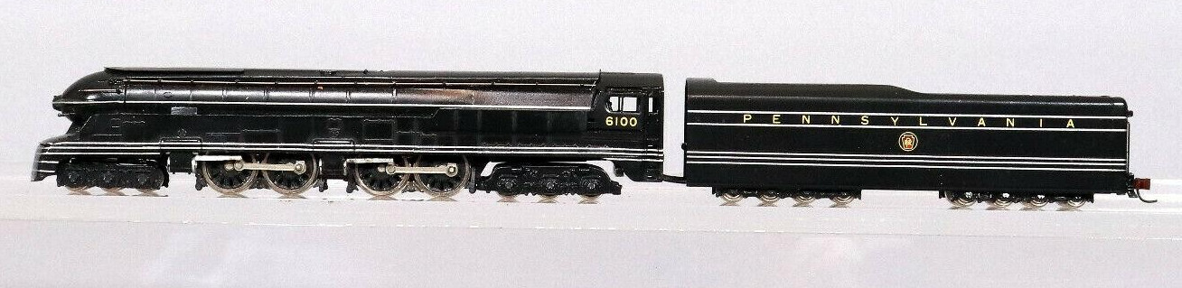 N Scale - Oriental Limited - PRR S-1 Painted - Locomotive, Steam, 6-4-4-6  S1 - Pennsylvania - 6100
