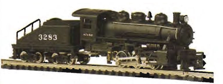 N Scale - Bachmann - 50552 - Locomotive, Steam, 0-6-0 USRA - Santa Fe - 3283