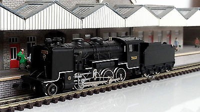 N Scale - Tomix - 2050 - Engine, Steam, 2-8-0 Consolidation - Pennsylvania