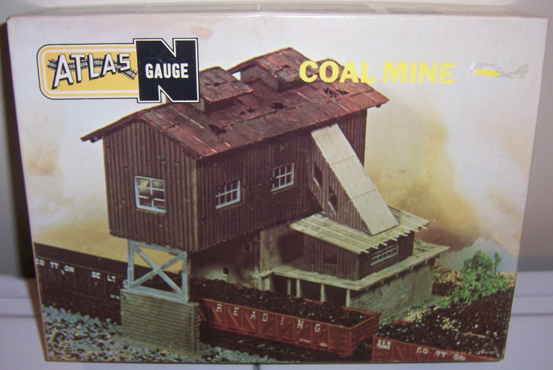 N Scale - Atlas - 2851 - Coal Mine - Industrial Structures