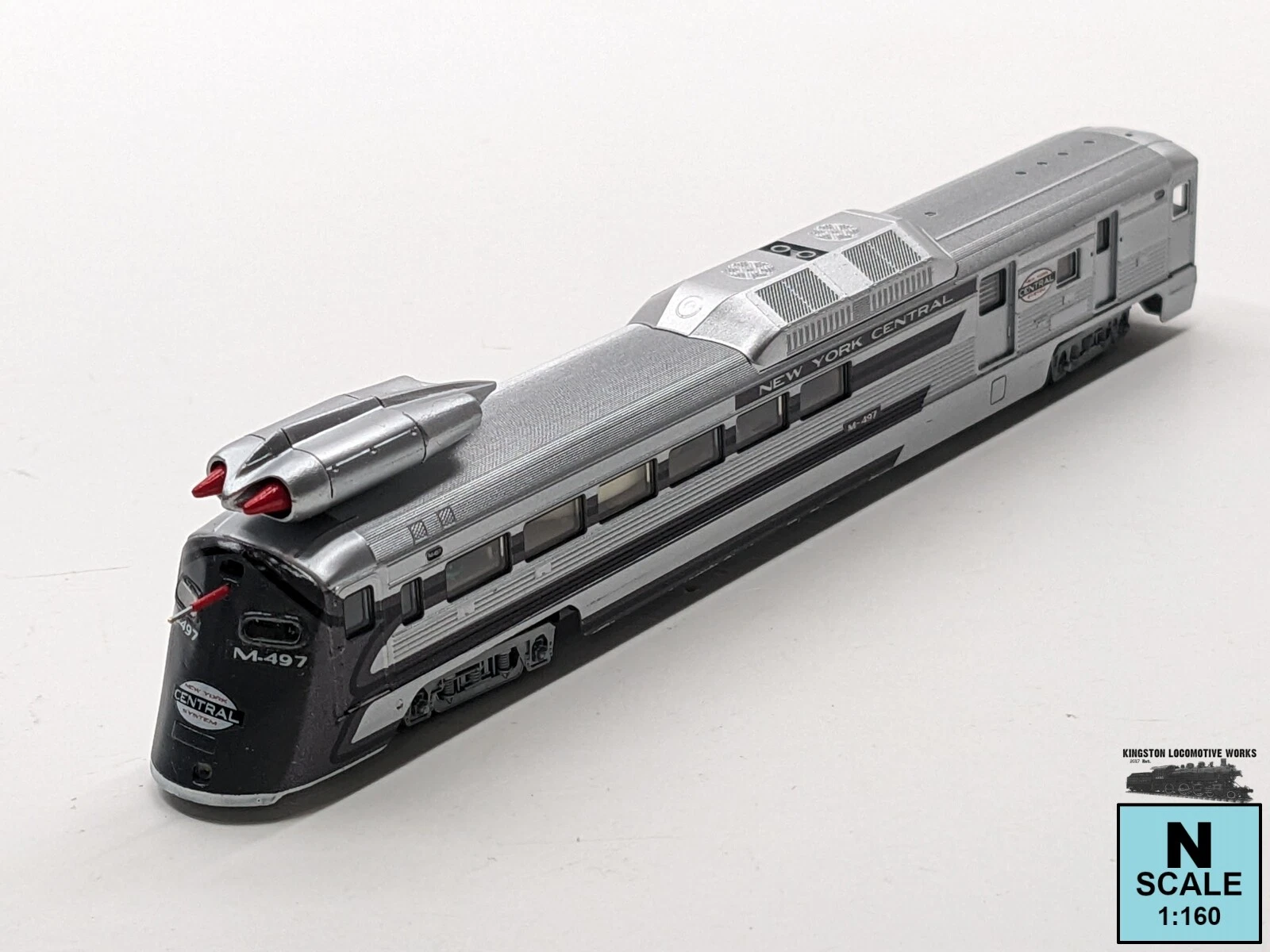 N Scale - Kato USA - 166-0206-J - Railcar, Diesel, Budd RDC - New