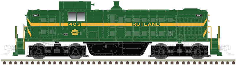 N Scale - Atlas - 40 003 086 - Locomotive, Diesel, Alco RS-1 - Rutland - 403
