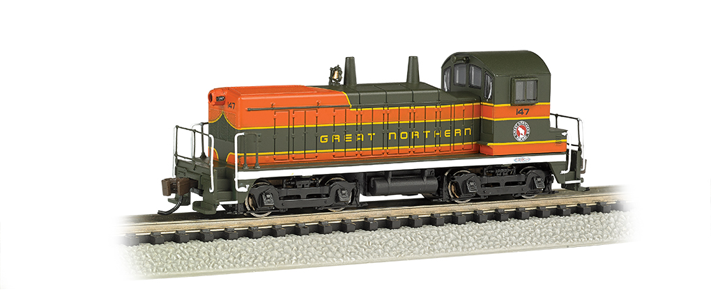 N Scale - Bachmann - 61652 - Locomotive, Diesel, EMD NW2 - Great Northern - 147