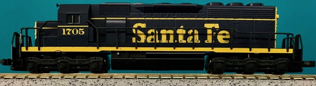 N Scale - Kato USA - 176-20G - Locomotive, Diesel, EMD SD40 - San