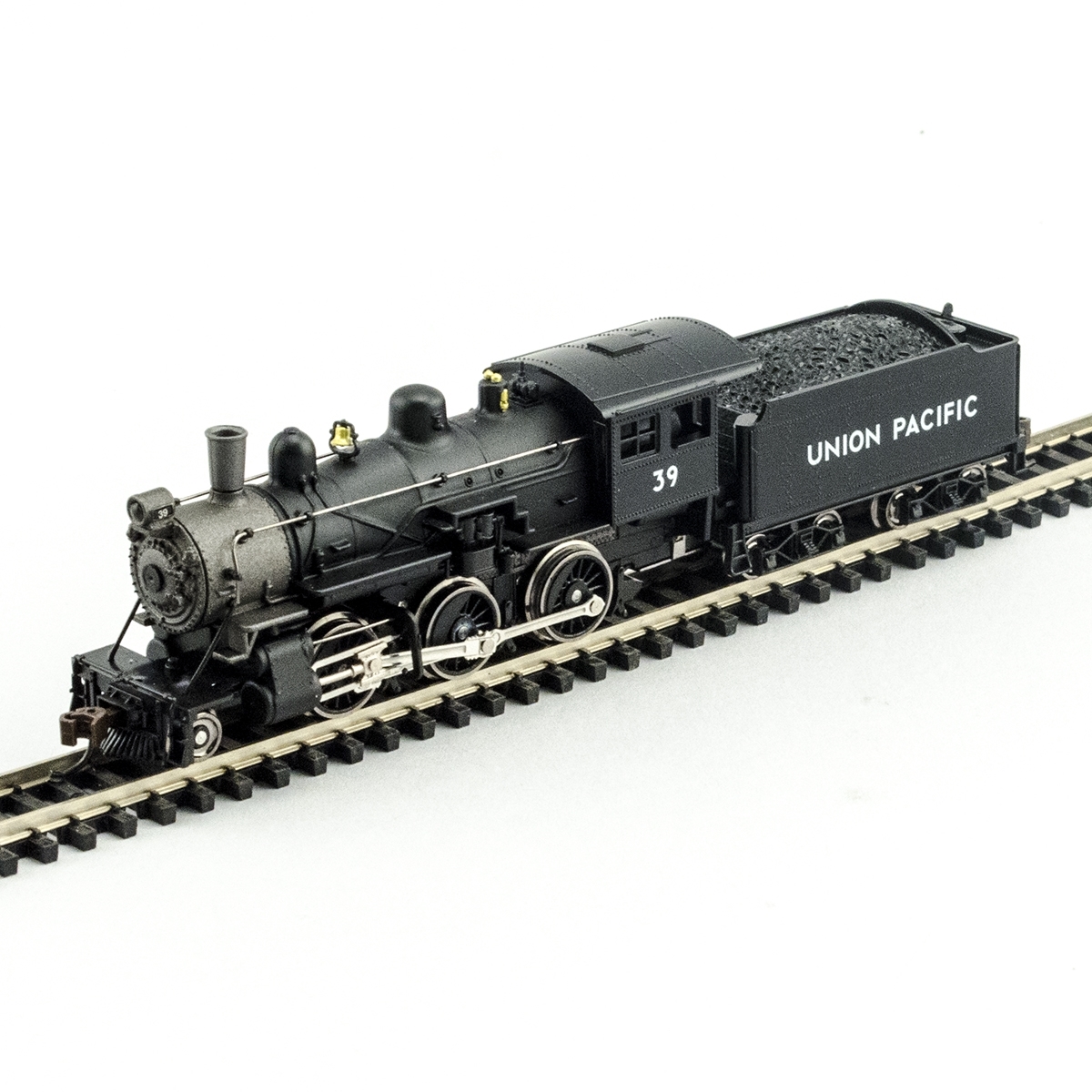 N Scale - Model Power - 87616 - Locomotive, Steam, 2-6-0 Mogul - Union Pacific - 39