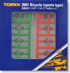 N Scale - Tomix - 3581 - Bicycles - Painted/Unlettered