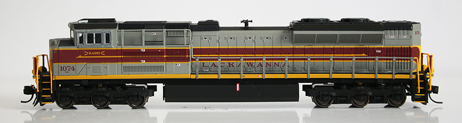 N Scale - Fox Valley - 71160 - Locomotive, Diesel, EMD SD70 - Lackawanna - 1074